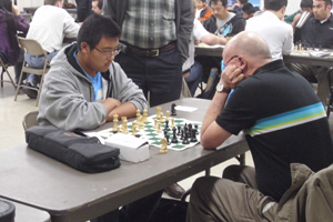 FeiYue Yang (left), 2013 Club Champion.