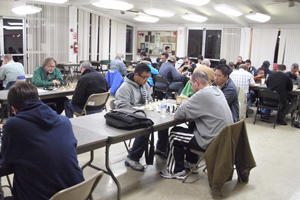 Action underway in round 2 of the Winter Open.